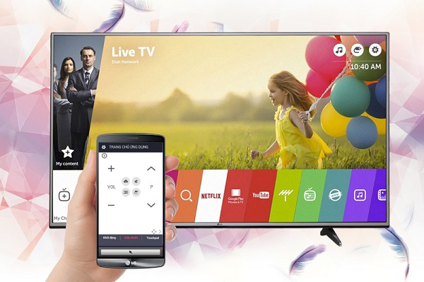 Kết nối internet với hệ điều hành WebOS